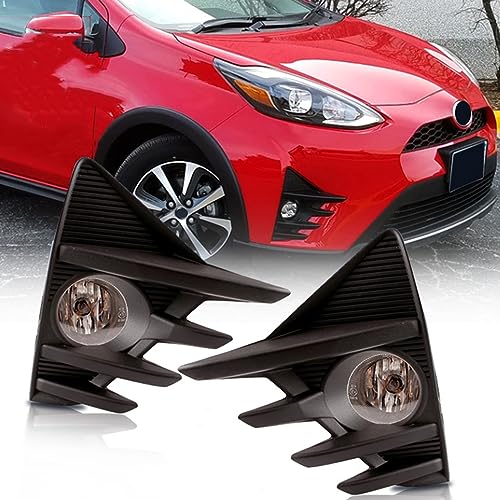 Conjunto De Farol De Nevoeiro Dianteiro Anti Nevoeiro Luz De Circulação Diurna Com Quadro De Cobertu