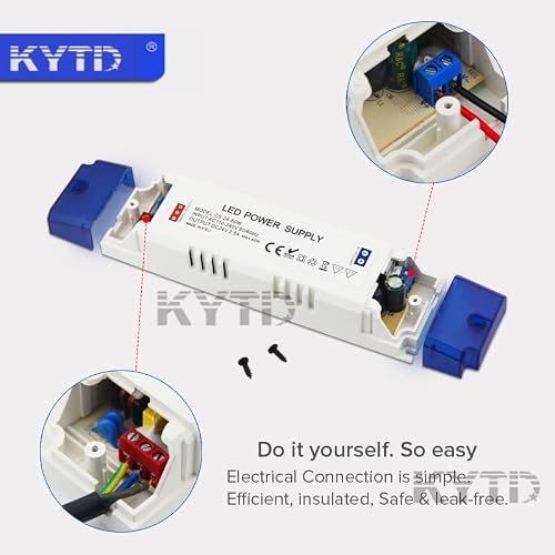 Led Transformer Driver Power Supply Ac 100V/240V To Dc 24V 36W For Led Strip Lights And G4, Mr11, Mr16 Light Bulbs #TOP4