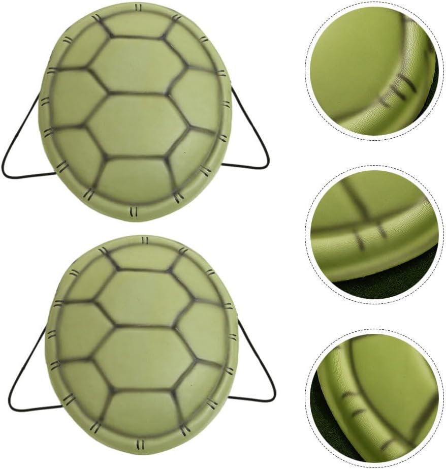 TOYANDONA Turtle Shell Cosplay Costume for Kids - 6pcs Turtle Shell Props - Ninja Costume Turtle Shell Backpack - Halloween Dress Up - for Cosplay Costume Accessories