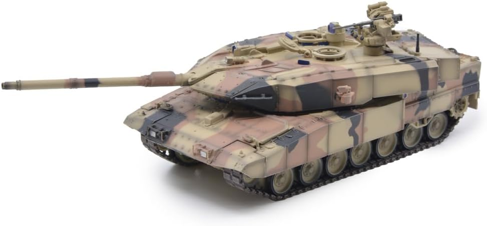 1:72 Scale German Kampfpanzer Leopard 2A7 Main Battle Tank - Desert Camouflage - 12203PA - Panzerkampf