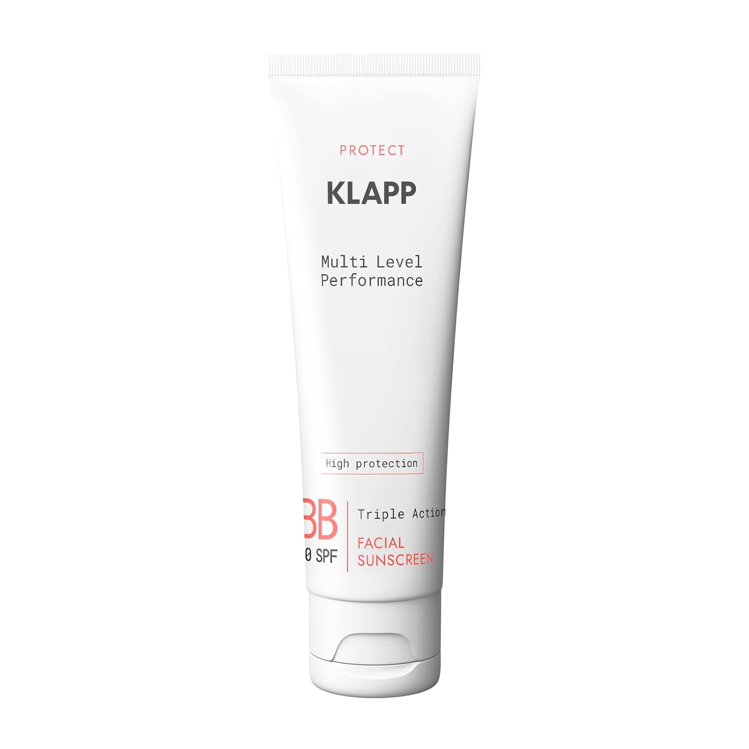 KLAPP Cosmetics - Triple Action Facial Sunscreen BB 50 SPF (50ml) Broad Spectrum UVA/UVB PA++++, Weightless, Hydrating, Quick absorbing