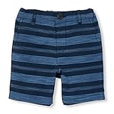 The Children's Place Baby-Boys' Li'l Guy's Plaid Flat Front Shorts