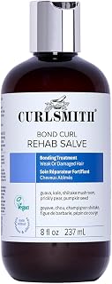 CURLSMITH Bond Curl Rehab Salve - Protein-Rich Treatment, Bond-Building Hair Treatment, For All Curl Types, Vegan & Cruelty Free
