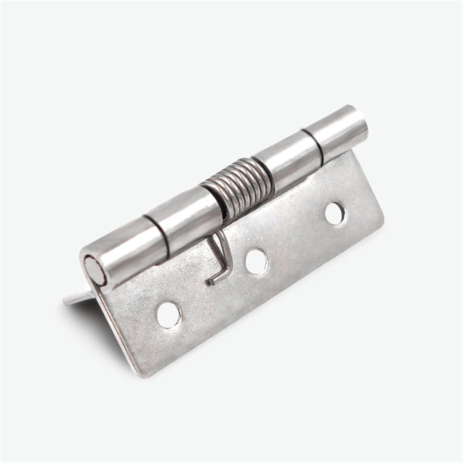 5個 304ステンレススチールスプリングヒンジ 自動キャビネット ドア ワードローブ ハードウェアおよび家具継手 ミニマイクロヒンジ