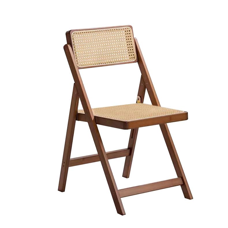 Household-Single-Bamboo-Chair-Folding-backrest-Leisure-Chair-Rattan-Woven-Dining-Folding-Chairs