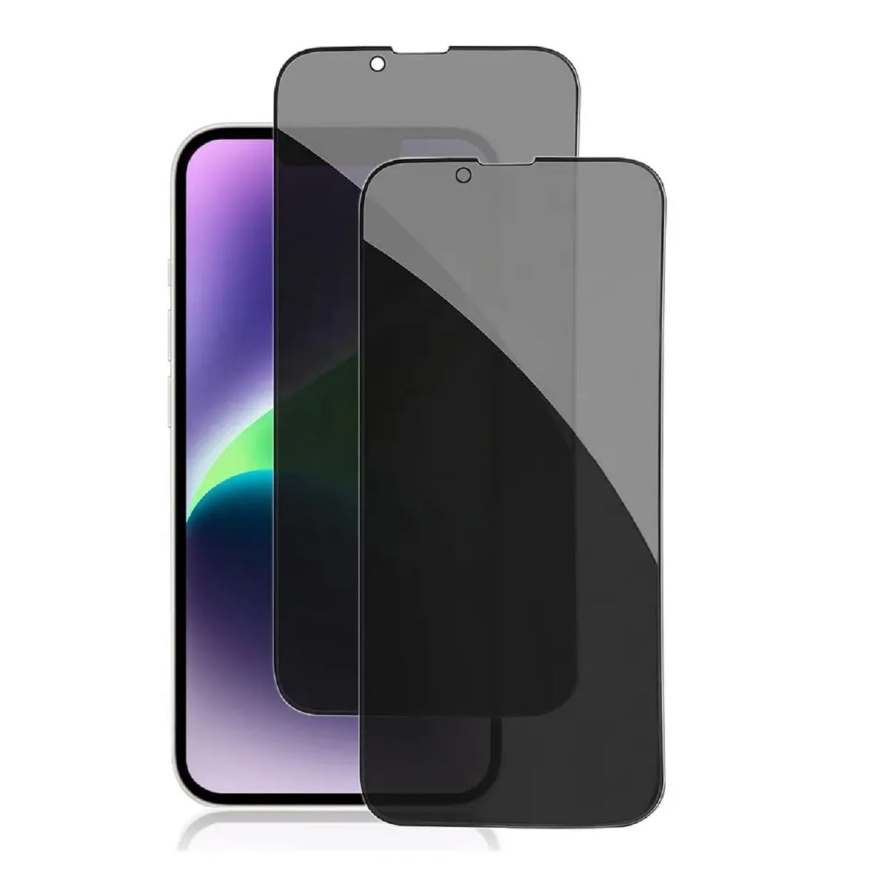 Atouchbo Premium Grade Privacy Tempered Glass For iPhone 13 Pro max (6.7 Inch) Full Coverage Anti-Spy 9H Hardness Screen Protector Guard for Apple Iphone 13 pro max-Pack of 2