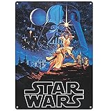 Star Wars - A3 Blechschild - Krieg der Sterne - Eine neue Hoffnung