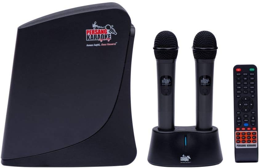 SmartPK Karaoke Player with Wireless Microphone and Remote
