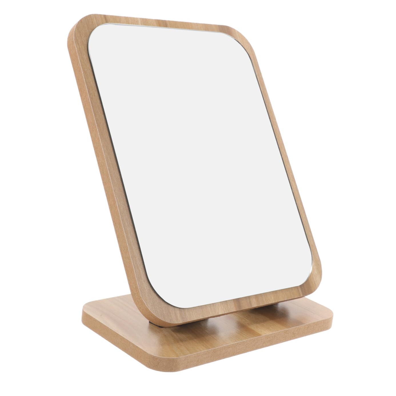 Miroir de maquillage rotatif pivotant à 360 pour rasage