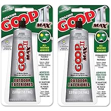 Amazing GOOP II 142100 MAX Adhesive - 2.0 fl. Oz.2pc
