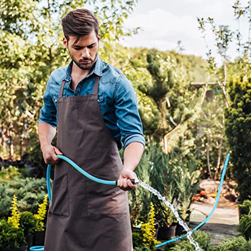 Giiwi Upgraded Hybrid Garden Hose 75 Ft X 5/8", Heavy Duty, Super Flexible, Lightweight, All-Weather Outdoor Non-Kinking Water Hose, Burst 600 Psi #TOP7