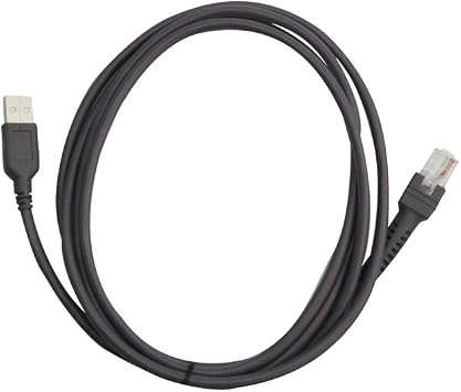 USB Cable Compatible with LS2208 Barcode Scanner 2M