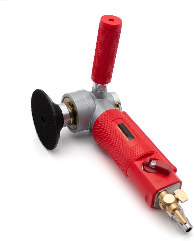 Pneumatic Water Mill 3inch Air Polishing Machine Jade Marble Water Injection Air Polisher 4300RPM