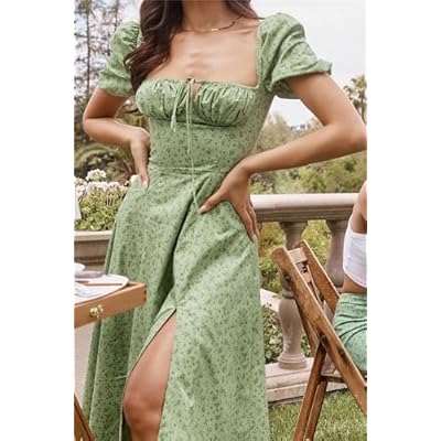 Milk Maid Dress for Women - Milkmaid Dress Women Dominica | Ubuy