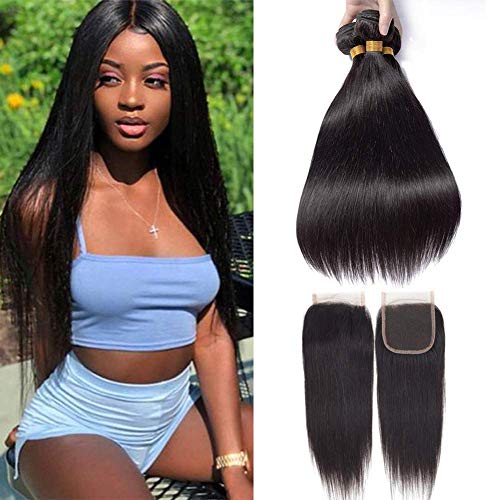 ClAROLAIR capelli umani con chiusure brasiliano