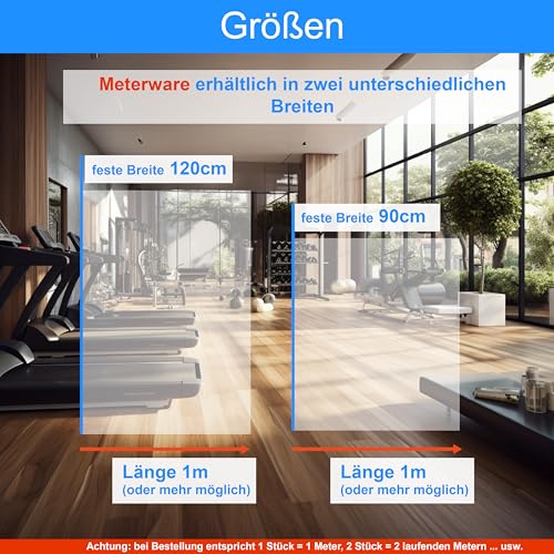 Onpira® Saunaläufer Bodenmatte Meterware Antirutschmatte rutschfest Duschmatte Badvorleger 90 cm oder 120 cm Breite – Ideal für Sauna, Dusche, Badezimmer, Wellnessbereich und Spa (90 cm)