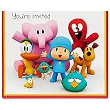 Pocoyo Party Supplies - Invitations (8)