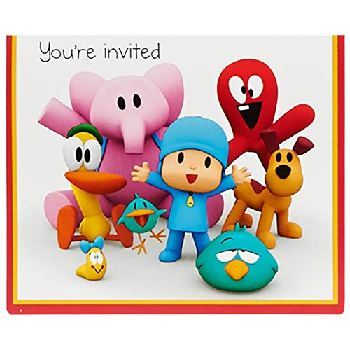 Pocoyo Invitations