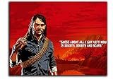 【Red Dead Redemption 2 Leinwanddrucke】 36 B x 24 H x 1 Stück (91 cm x 61 cm).