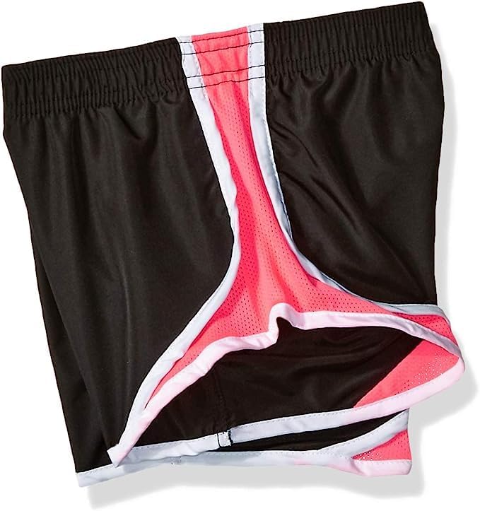 Girls Polyester Shortie Short with Contrast Insert Size XL