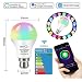 BRTLX Bombilla WiFi Inteligente B22 LED Lámpara 9W 800LM RGB Regulable Compatible...