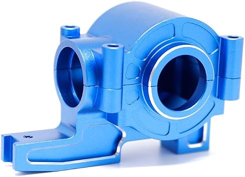 CNC Aluminum Alloy Gearbox Gear Box Cover Shell RC Upgrade Parts for Yikong DF7 YK4072 RC Car Blue