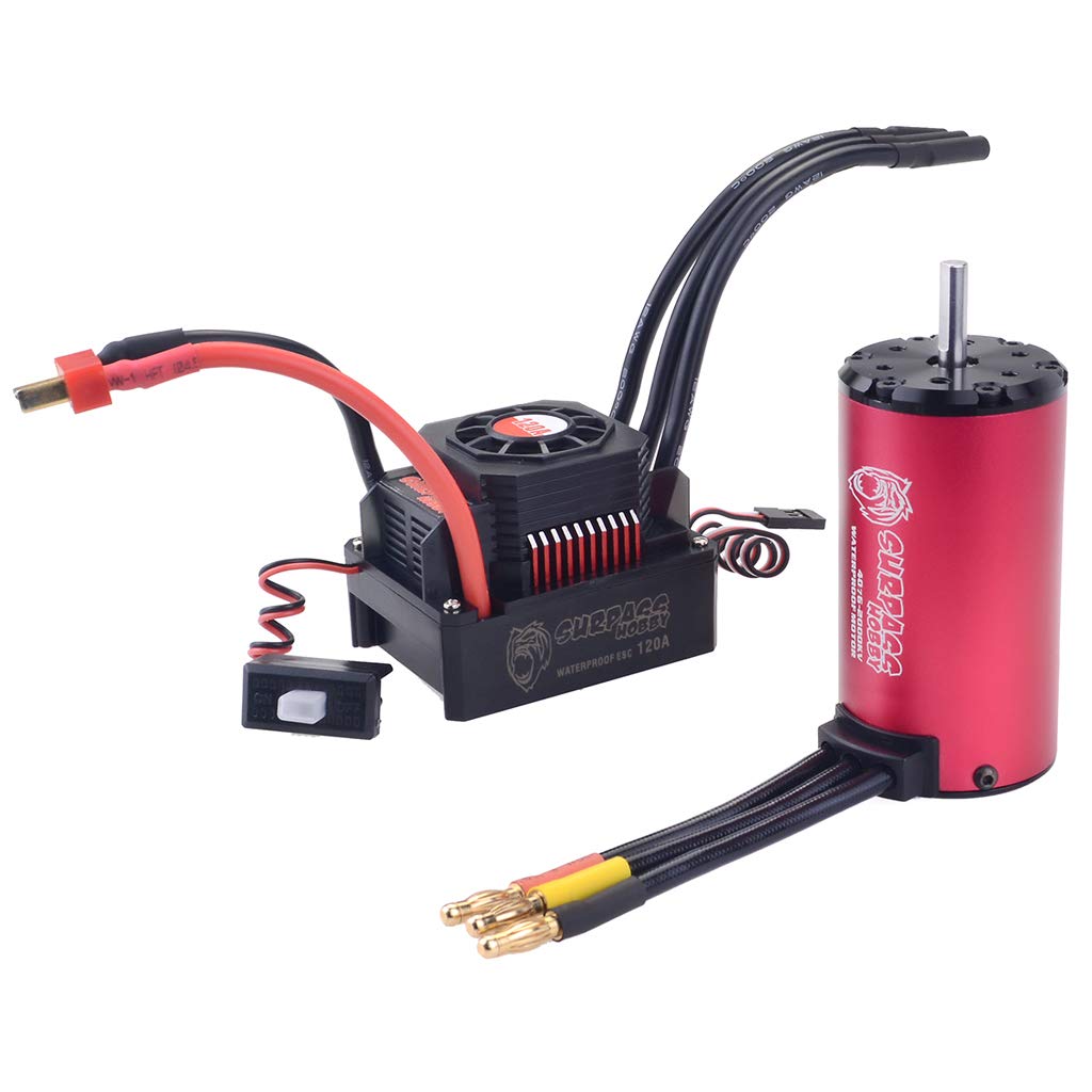 LCLL- Hobby 4076 2000KV Sensorless Brushless Motor 150A Brushless ESC with 8.4V 3A Switch Mode BEC LCD Programming Card Rc Quadcopter Drone Helicopters Remote Control Quadcopter