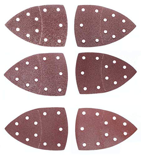 180 hojas Plus 3 hojas extra Prio Discos de lijado 105 x 152 mm ? 6 diferentes granulados K40/60/80/120/180/240 ? P de D de W