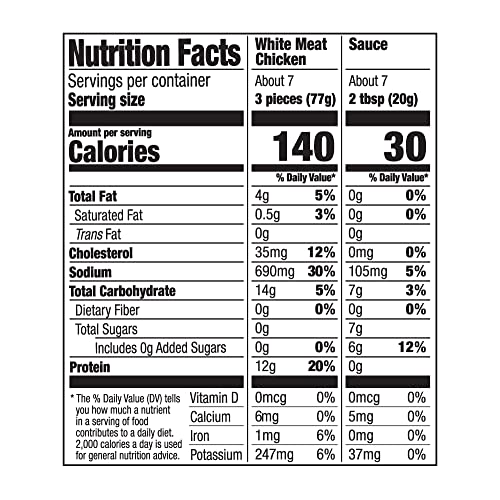 Amazon Brand - Aplenty, Sweet Heat Bbq Crispy Breaded Boneless Chicken Bites, 24 Oz #TOP2