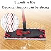 Chuancheng 4 Pcs Microfibre Replacement Floor Mop Pads for VILEDA EASYTWIST Vacuum Cleaner Floor Cover Cloth Wipes