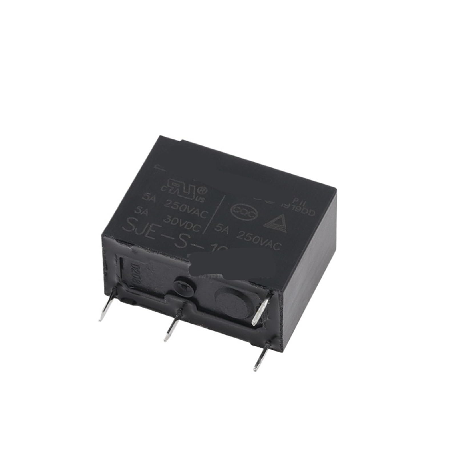 Relé SJE-S-105DM interruptor de 5VDC normalmente abierto de 4 pines para placas de circuito 3