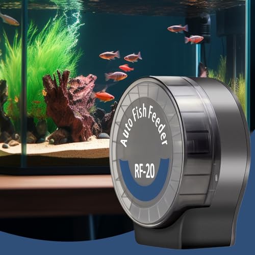 Alimentador automático para acuario programable y dispensador para bettas 3
