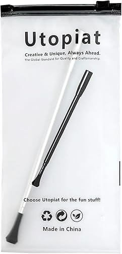 Vista 14 de Audrey Style Vintage Extendable Cigarette Holder - Long Extendable Cigarette Holder for Women 1920s Costume Cosplay Negro