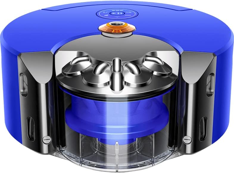 360 Heurist Vacuum Cleaner Robot Nickel Blue