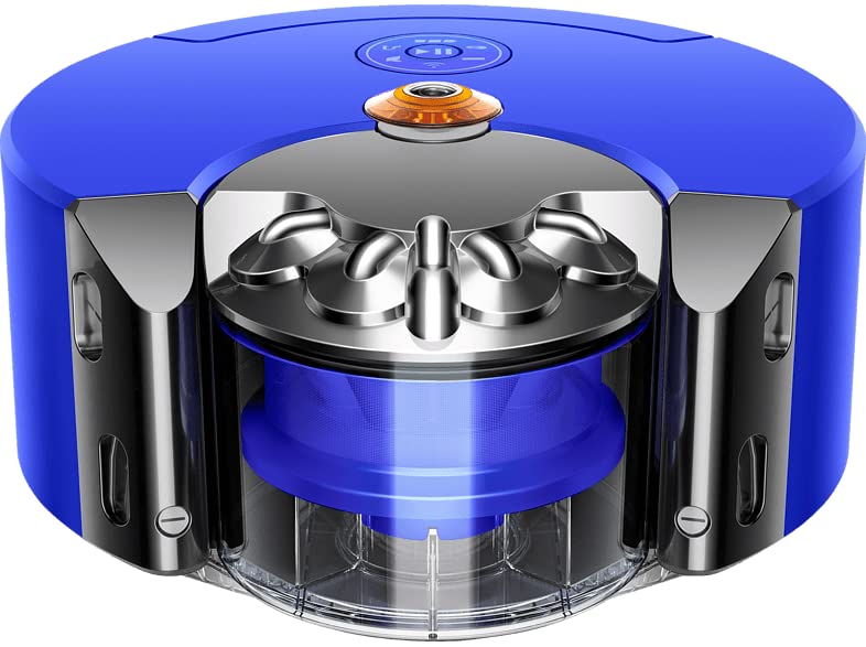 Dyson, Robot aspirapolvere 360 Heurist, con funzione di mappatura della casa, colore: blu nichel