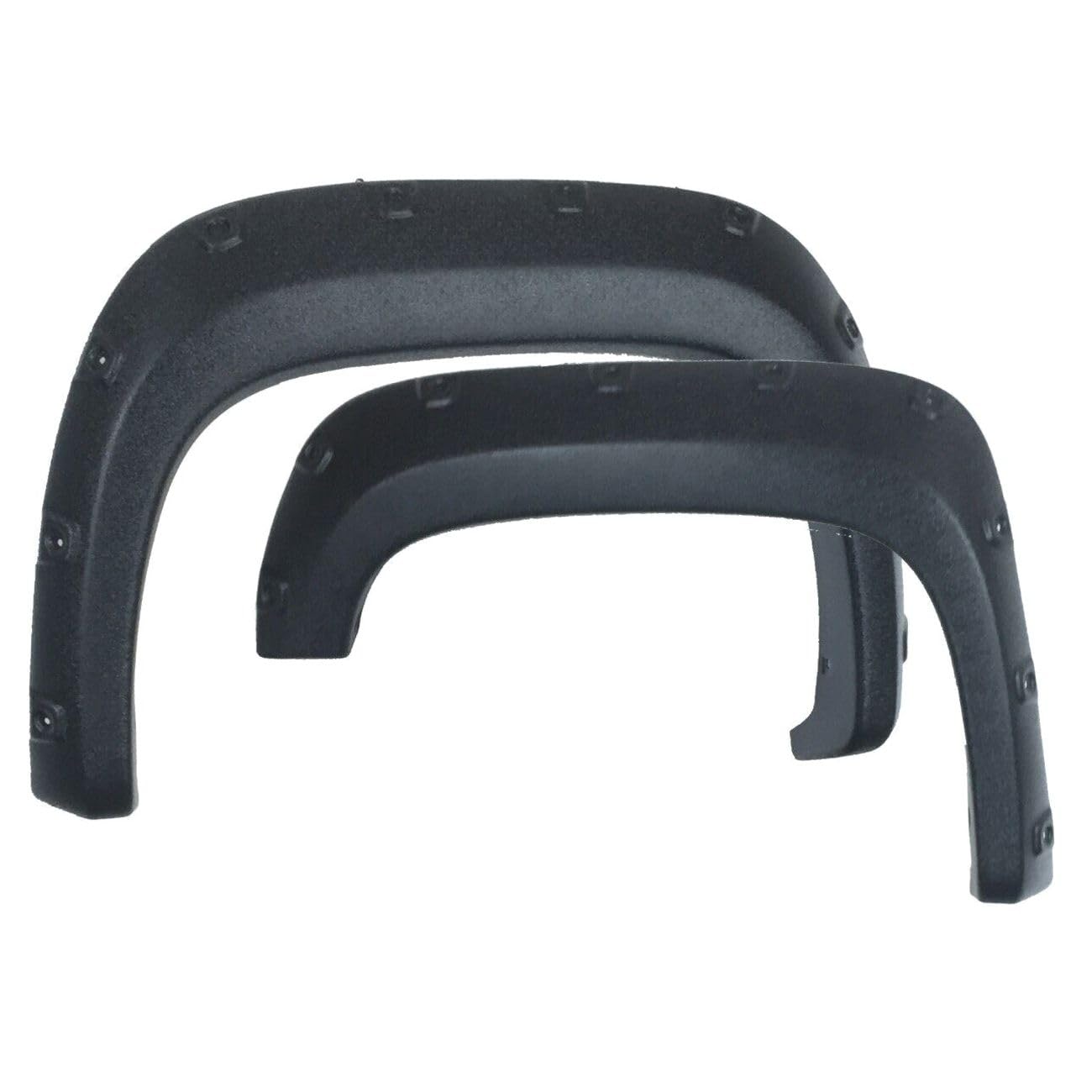 CLQWIAS Textured Pop-Out Bolt Wheel Protector Flare for GMC for Sierra 1500 2007-2013 5.8 Ft Bed Front: 2.0