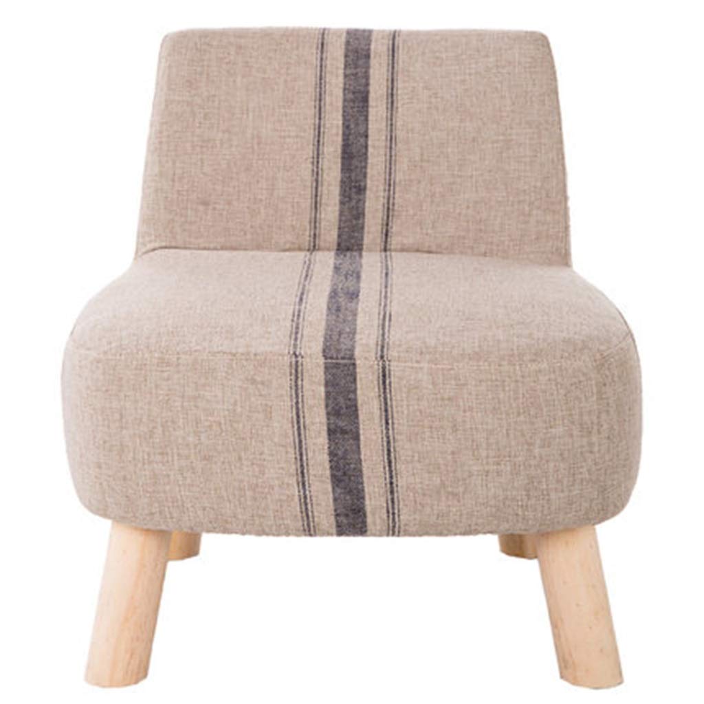 Pouf repose-pieds marron 43x60,5 cm pour salon et coiffeuse