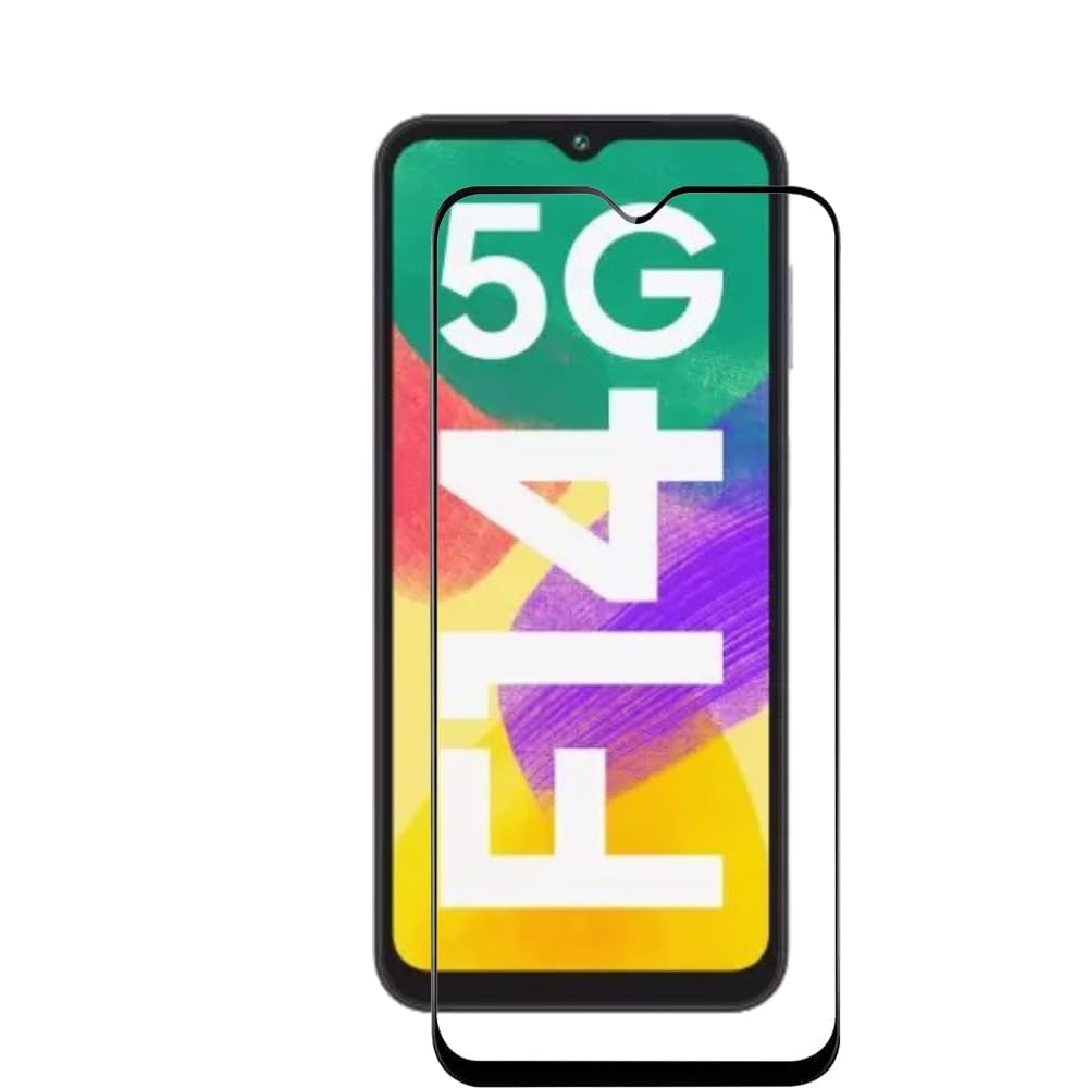 Military-Grade Tempered Glass Screen Protector Compatible for Samsung Galaxy F14 5G / M14 5G / A14 4G / 5G with Edge to Edge Coverage and Easy Self Installation kit-image-15