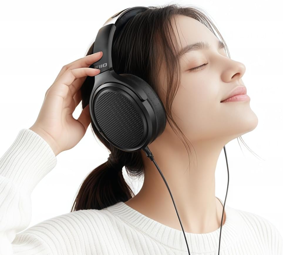 JT7 Black FIO-JT7-B【日本正規販売店より発送・シリアルナンバー付】ヘッドホン ヘッドフォン 【ZNXZXP】 開放型 平面