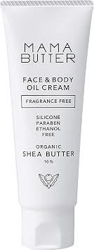 Mama Butter Face & Body Oil Cream, 2.1 oz 60 g