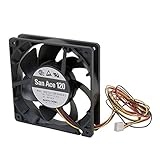 「オウルテック PCケース用山洋電気製標準PWMファン 12cm 25mm厚 850~2850rpm F12-PWM」の画像