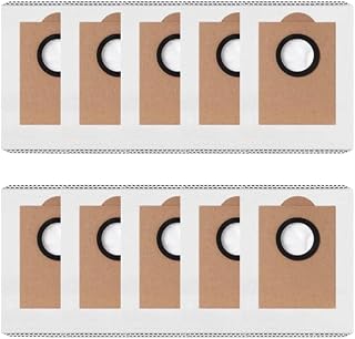 Replacement Vacuum Bags For Lefant For M3 For M3 Max Robot Vacuum, Tear Resistant Material, Ultra Fine Filtration Capturing Most Fine Dust Particles(10 PACK)