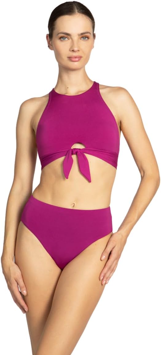 AVA HIGH WAIST BIKINI BOTTOM