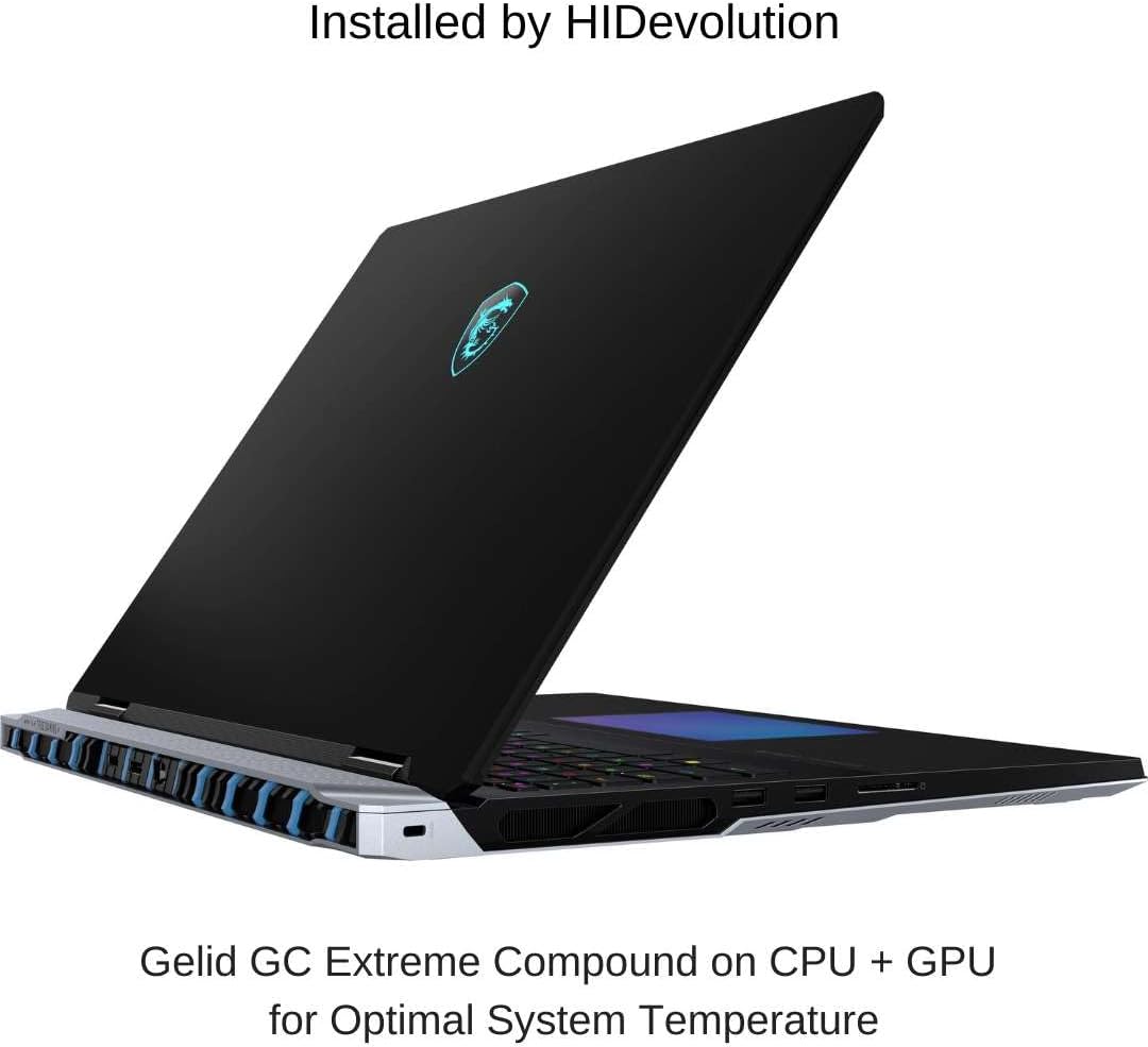 HIDevolution [2026] MSI Titan 18 HX A2WJ 18" UHD+ 240Hz Mini LED, 2.7 GHz Ultra 9-290HX Plus, RTX 5090, 128 GB DDR5 RAM, 32 TB PCIe SSD, Windows 11 Pro