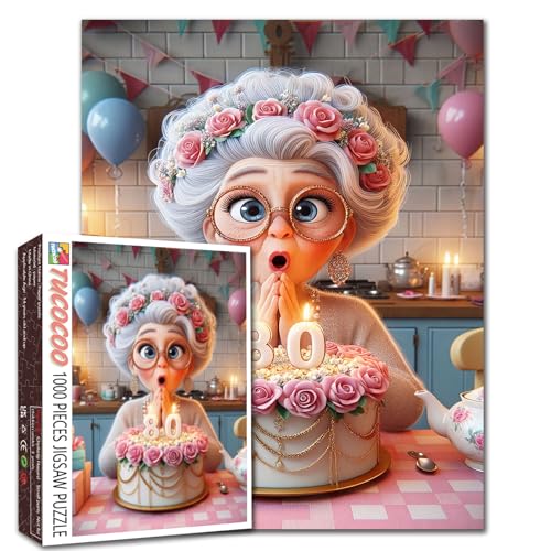 Grandma’s 80th Birthday 1000-Piece Puzzle