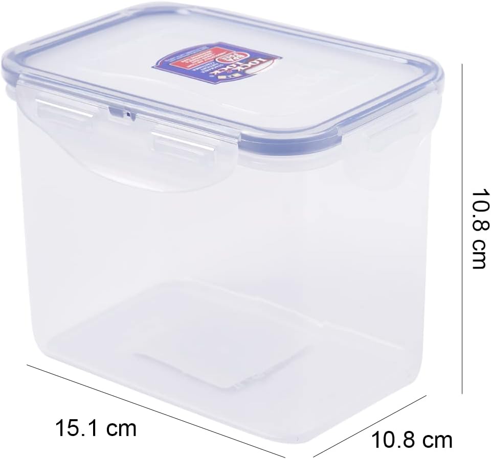 LOCK & LOCK 33-Fluid Ounce Rectangular Food Container, Tall, 4.1-Cup