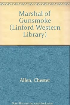 Paperback Marshal Of Gunsmoke (LIN) [Large Print] Book
