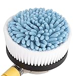 Car Washing Brush Auto High Pressure Washer Accessories Cleaning Tools for Car Window Home Cleaning Chenille PP Brush PA66 Water Pipe Three Gears 5 Accessories Kit - Image 3