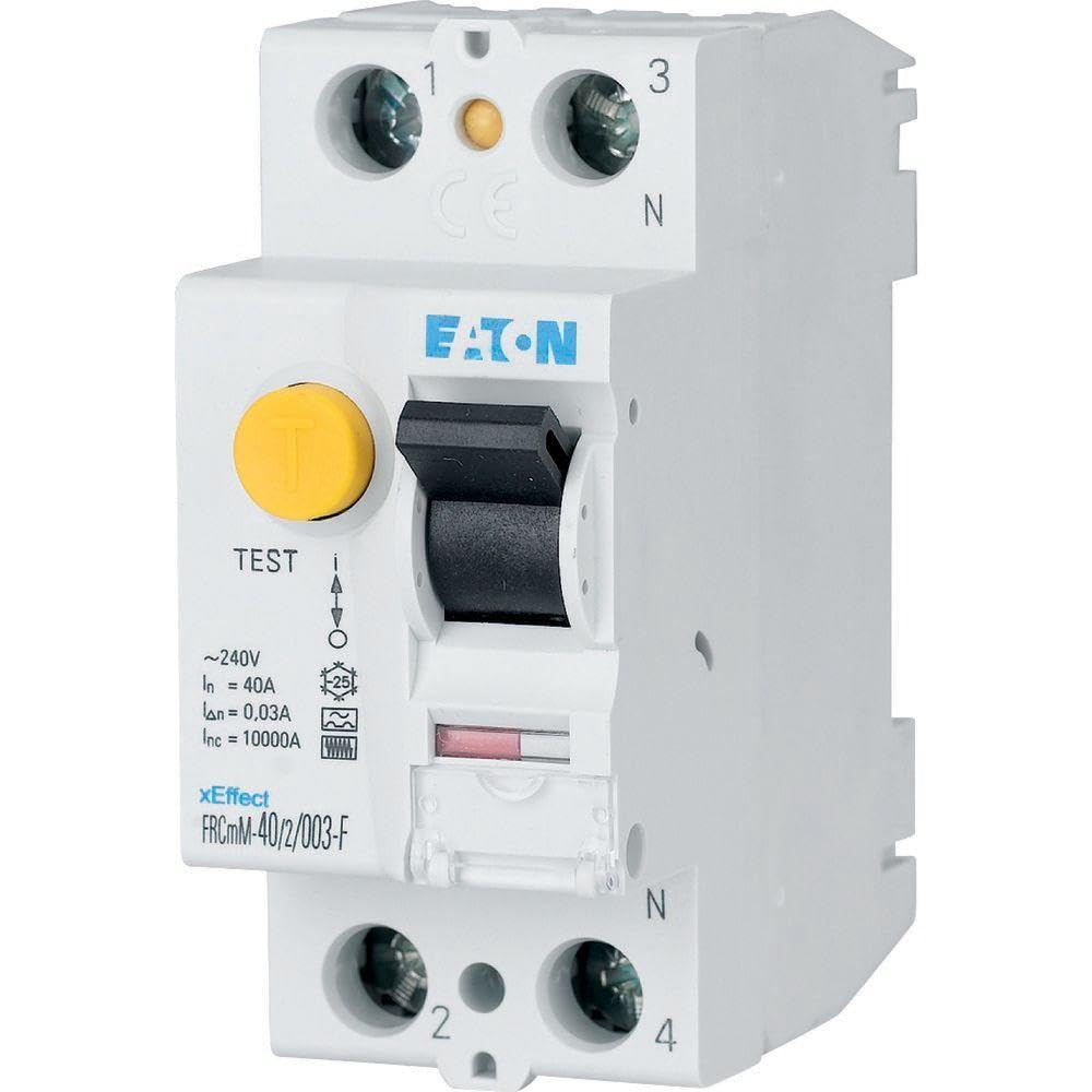 Eaton 187367 – Interruttore, 40 a, 2p, 30 ma, tipo G/F