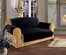 Elegance Linen Quilted Pet Dog Children Kids Furniture Protector Microfiber Slip Cover Sofa, Black